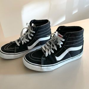 Vans ward high top sneaker black